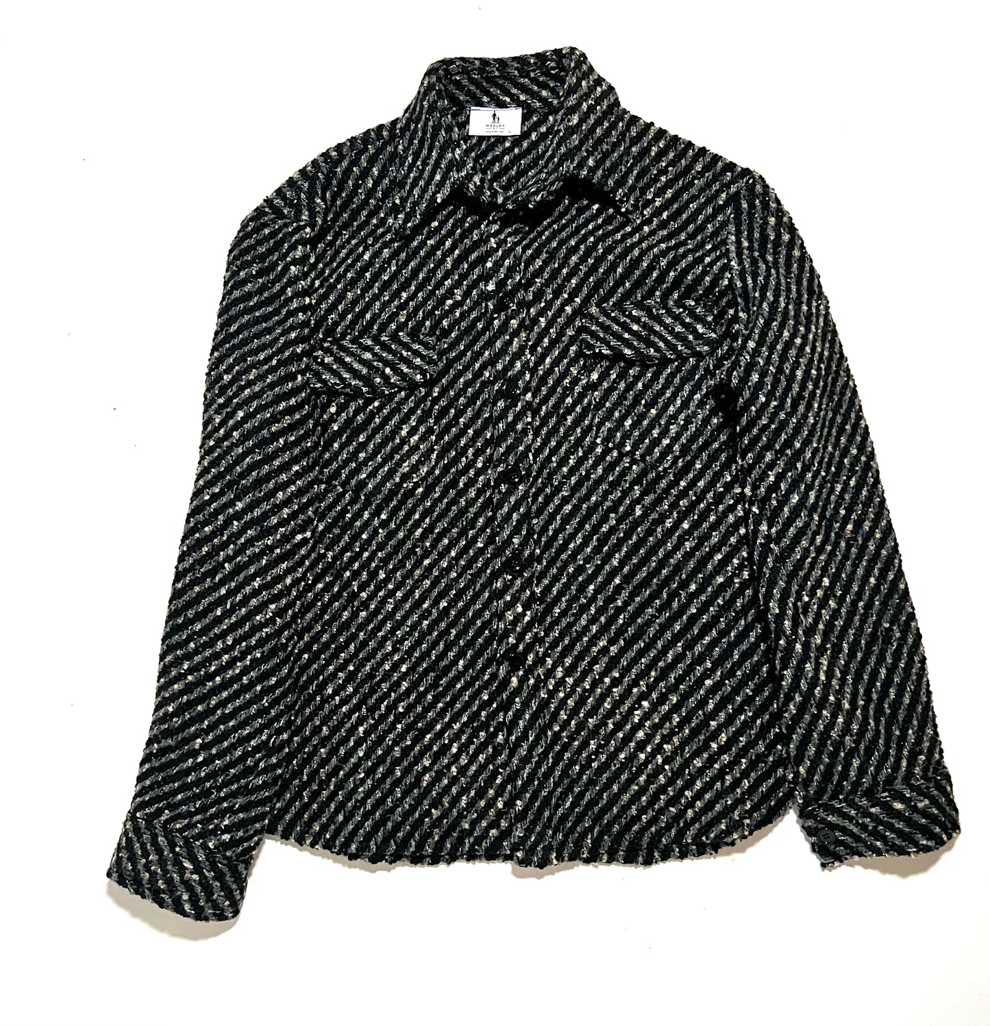 WesleyNY Knitted Flannel