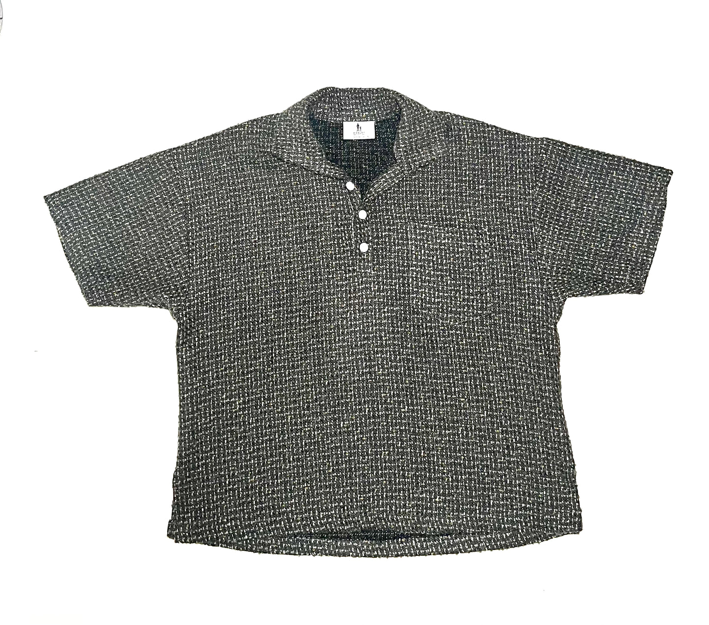 WesleyNY Tweed Polo