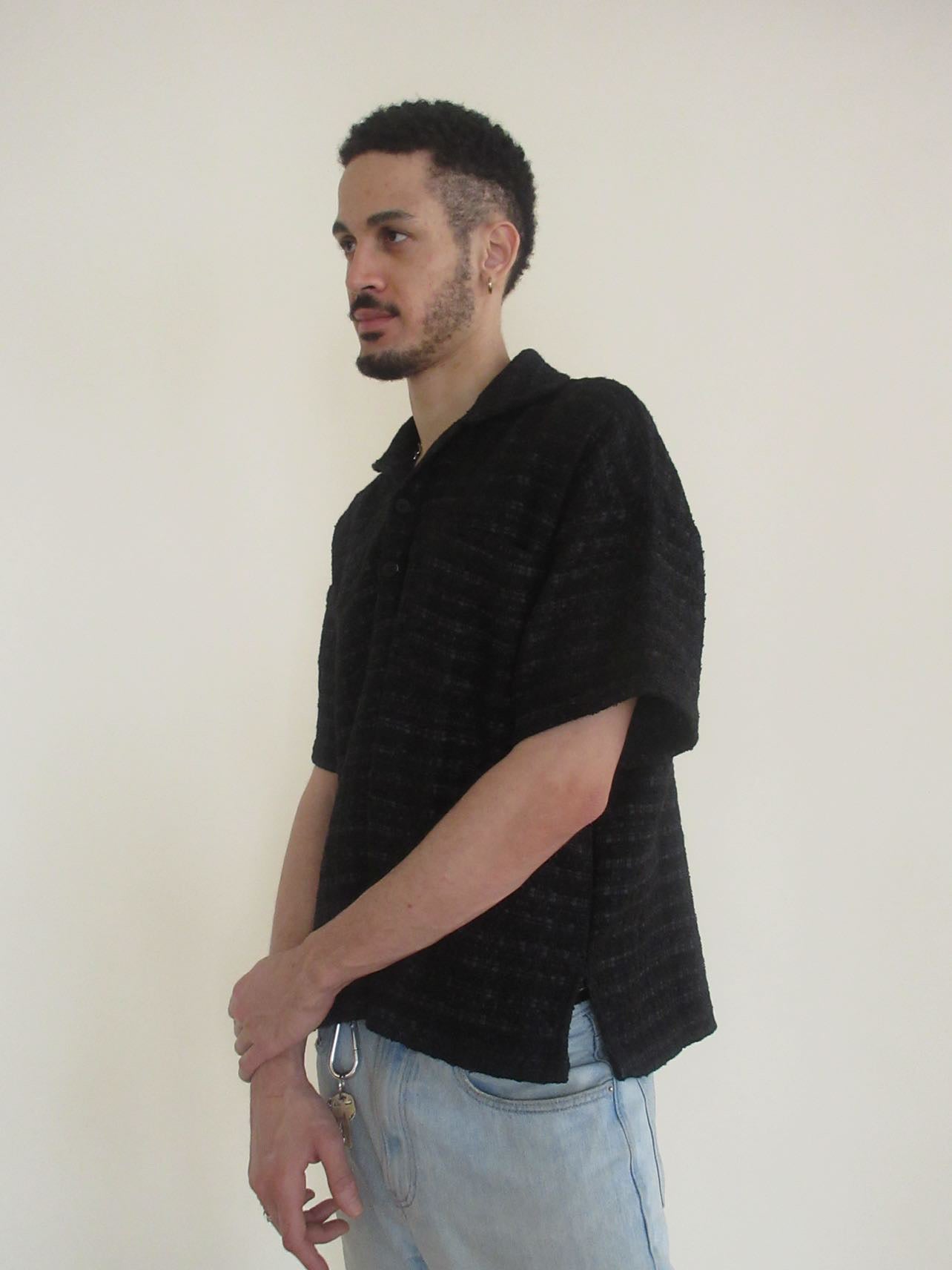 WesleyNY Tweed Polo