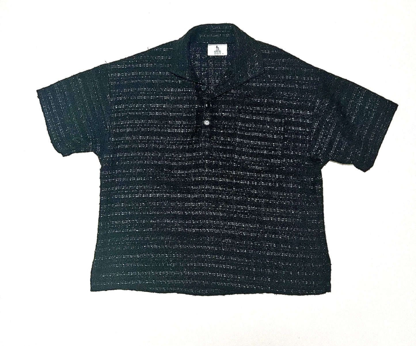 WesleyNY Tweed Polo
