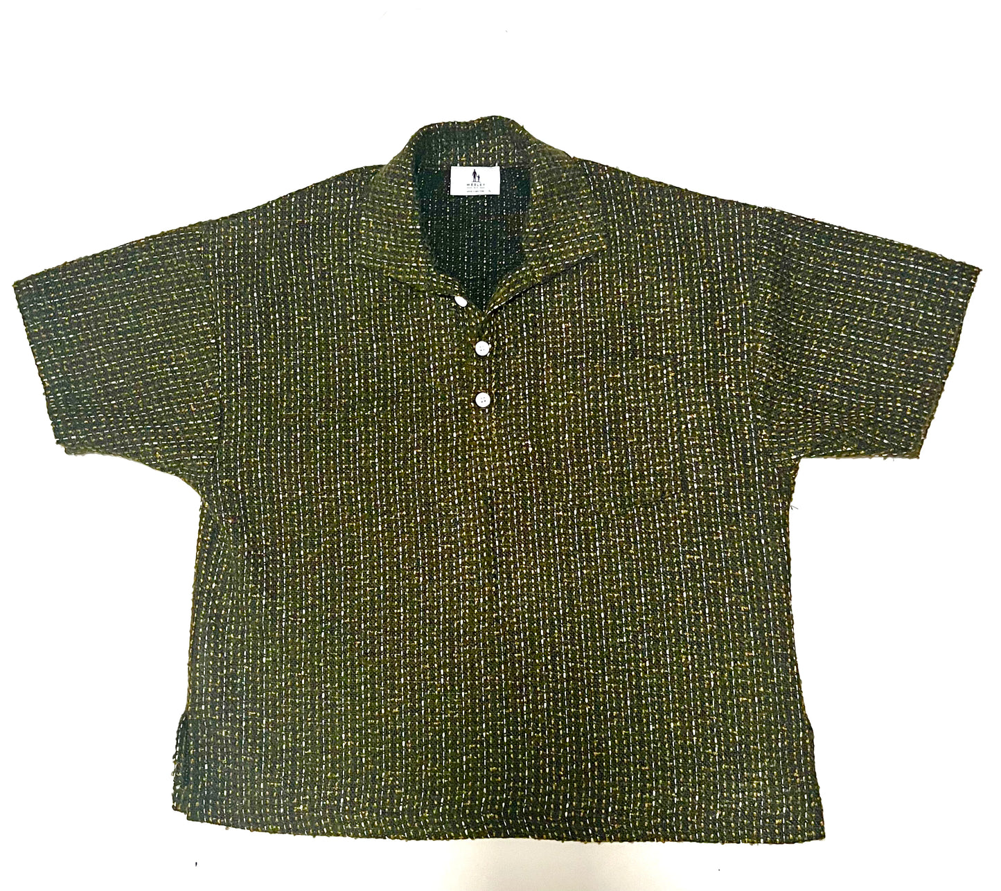 WesleyNY Tweed Polo
