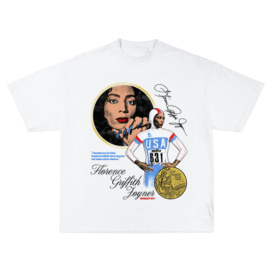 Florence Griffith Joyner (Flo Jo) BHM Tee