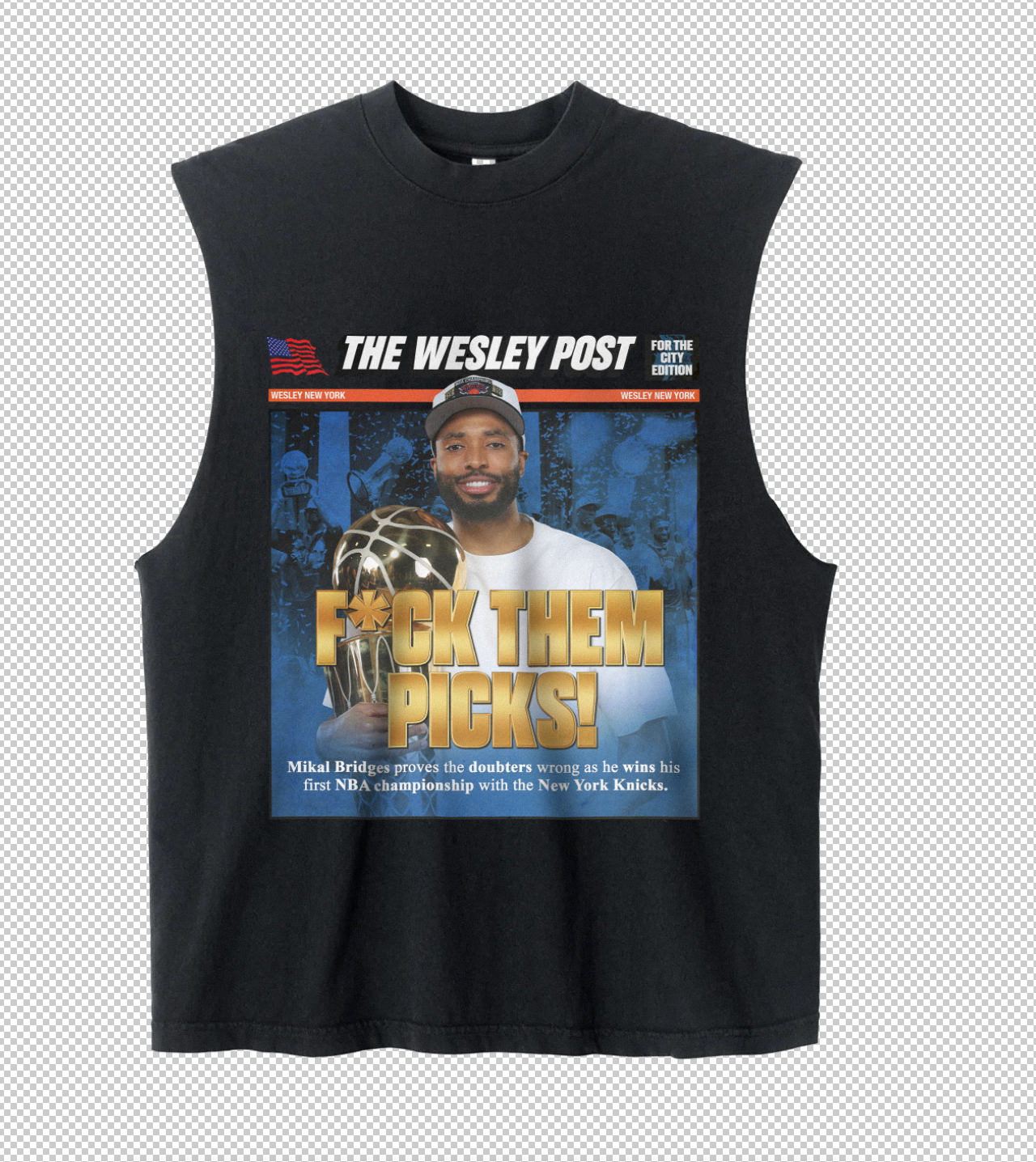 F*ck them picks sleeveless tee